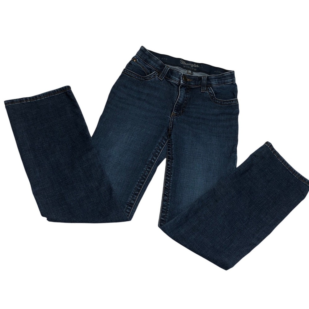 Wrangler Willow Ultimate Western Riding Jeans Bootcut Womens 28x30 Embroidered
